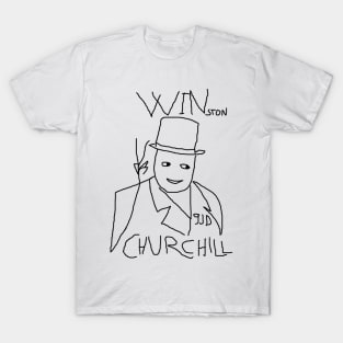 Win ston Churchill by 9JD T-Shirt